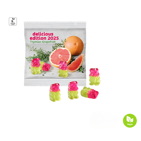 VEGANE Thymian-Grapefruit Fruchtgummi