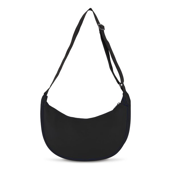 PU-beschichtete R-PET 600D Halbmond-Tragetasche Helia