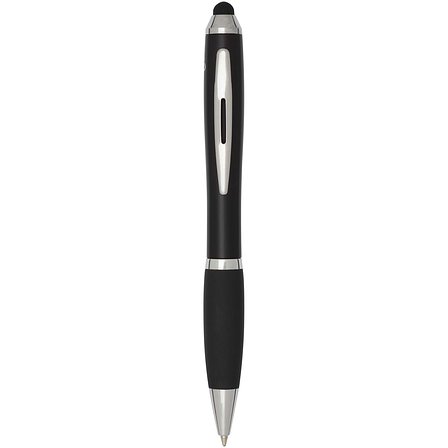 RCS Stylus Kugelschreiber aus recyceltem Kunststoff mit farbigem Schaft und schwarzem Griff (schwarze Tinte) - Annatrun