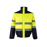 Zweifarbige Steppjacke (180g/m²) aus Polyester (100%) mit PU-Beschichtung Ruder
