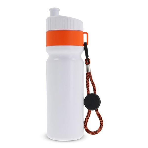 Sportflasche mit Rand und Kordel 750ml Bengi