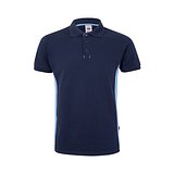 Zweifarbiges Piqué-Poloshirt (180 g/m²), kurzärmelig, aus Baumwolle (60%) und Polyester (40%) Buorli