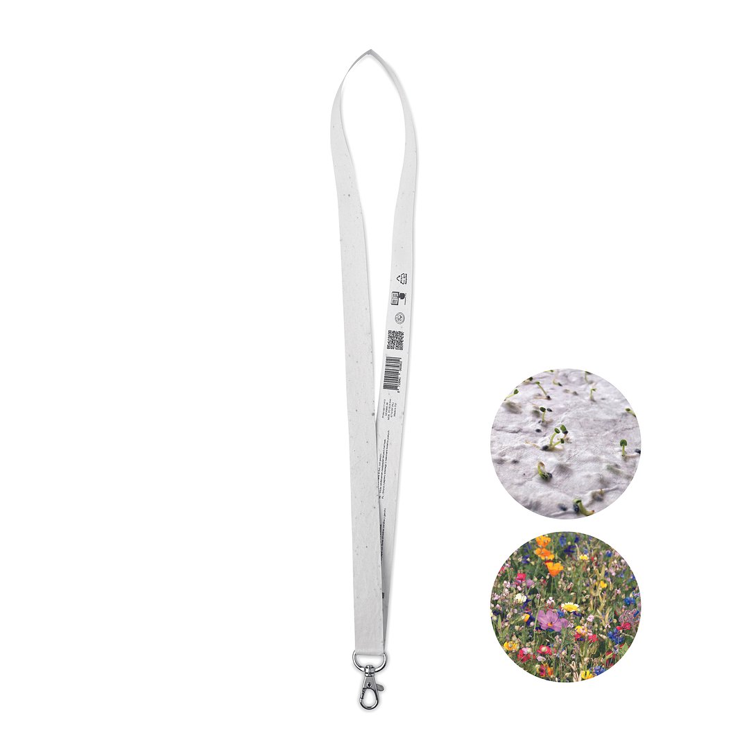 Lanyard mit Samenpapier Jongi