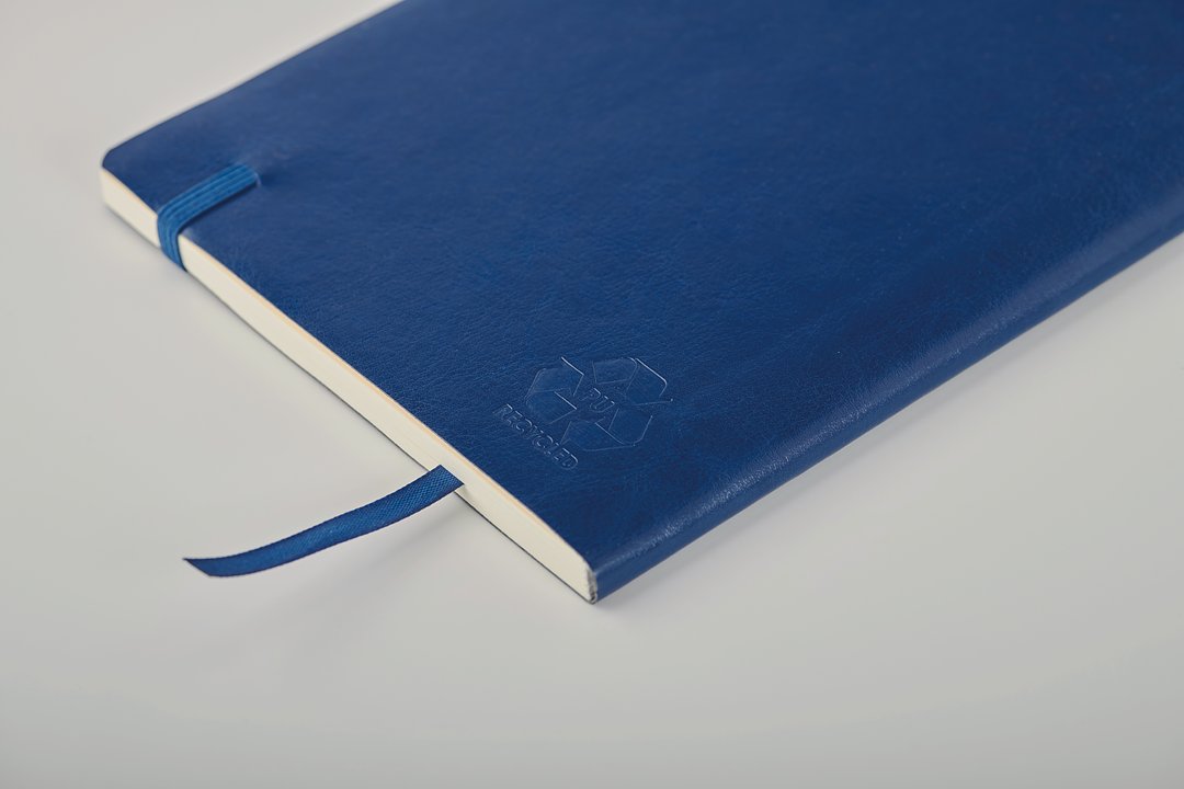 DIN A5 Notizbuch recycelt Rudych