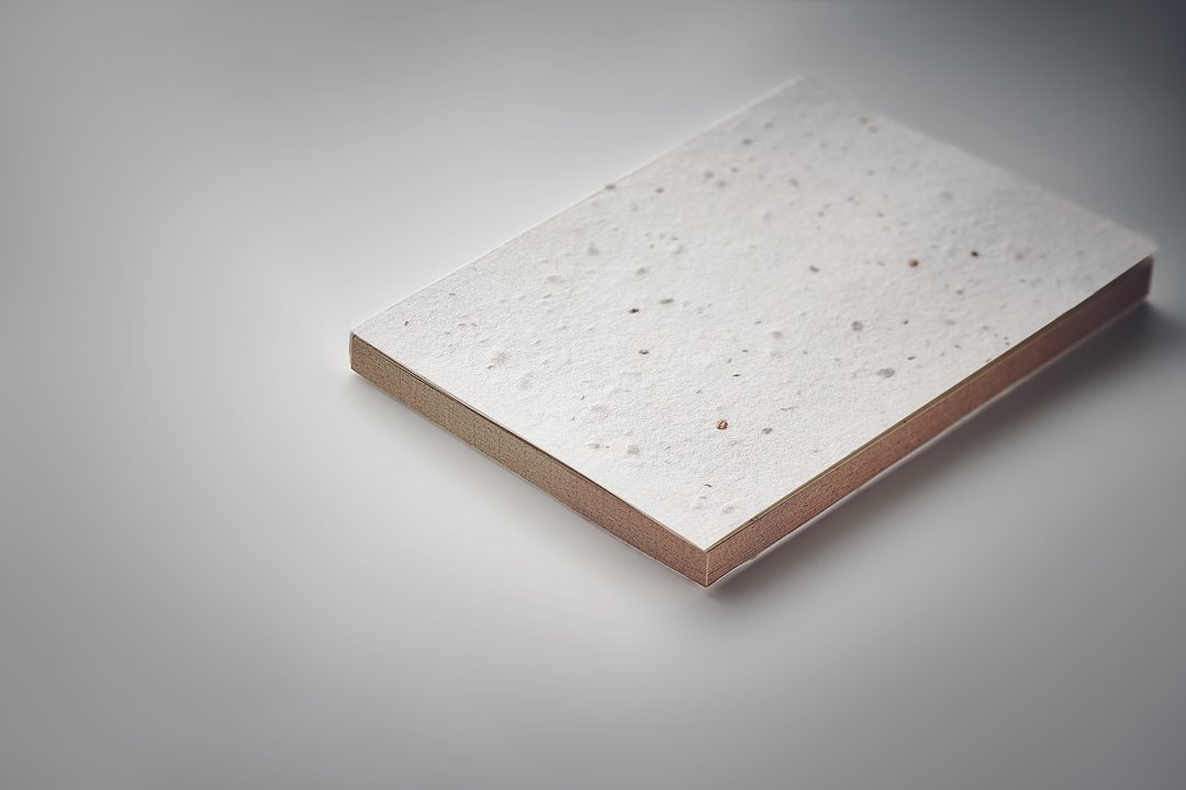 Notizblock mit Blumensamen Pala