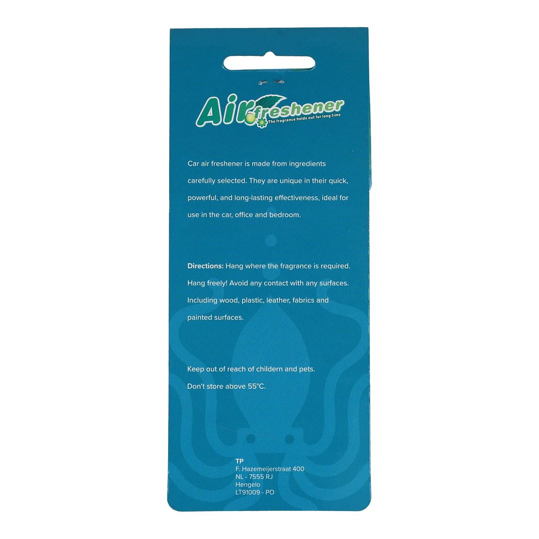 Auto-Lufterfrischer oval mit ozeanfrischem Duft Emeren