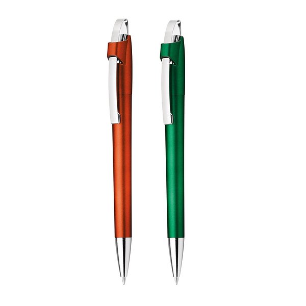 Kugelschreiber mit Clip aus Metall Stgan