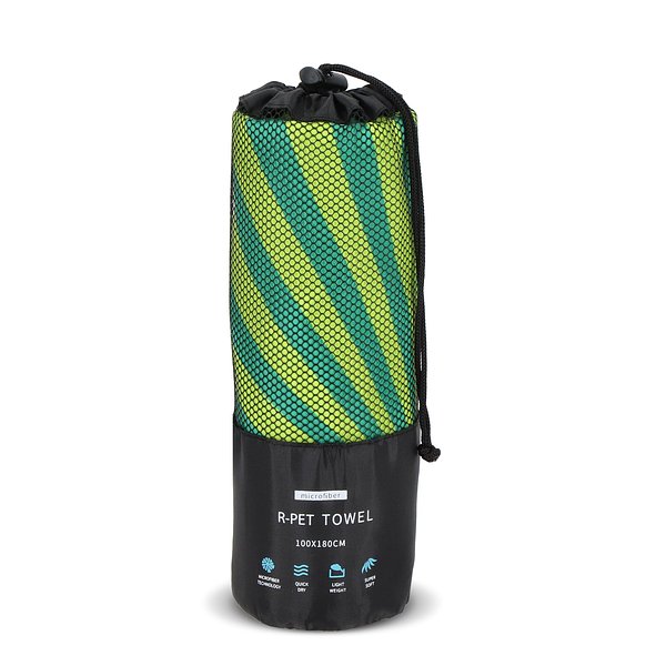 R-PET-Schnelltrocknungs-Strandtuch 100 × 180 cm, Sublimationsdruck Linati