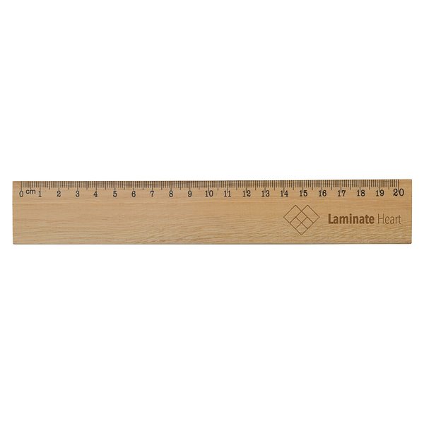 Holzlineal 20cm Lüthlin
