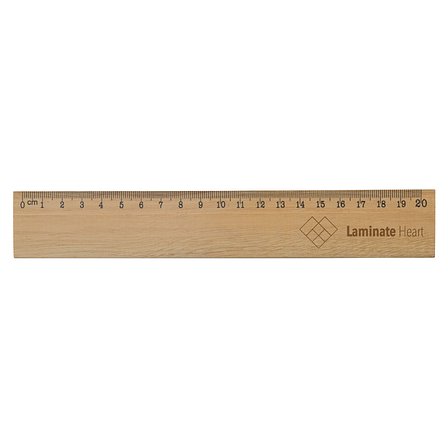 Holzlineal 20cm Lüthlin