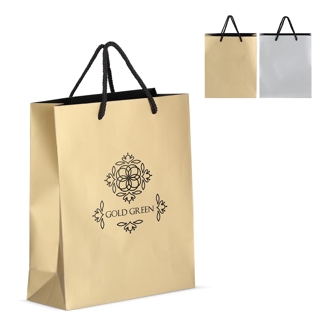 Papier Geschenktasche 24 x 10 x 30cm 200g/m² Vrencht