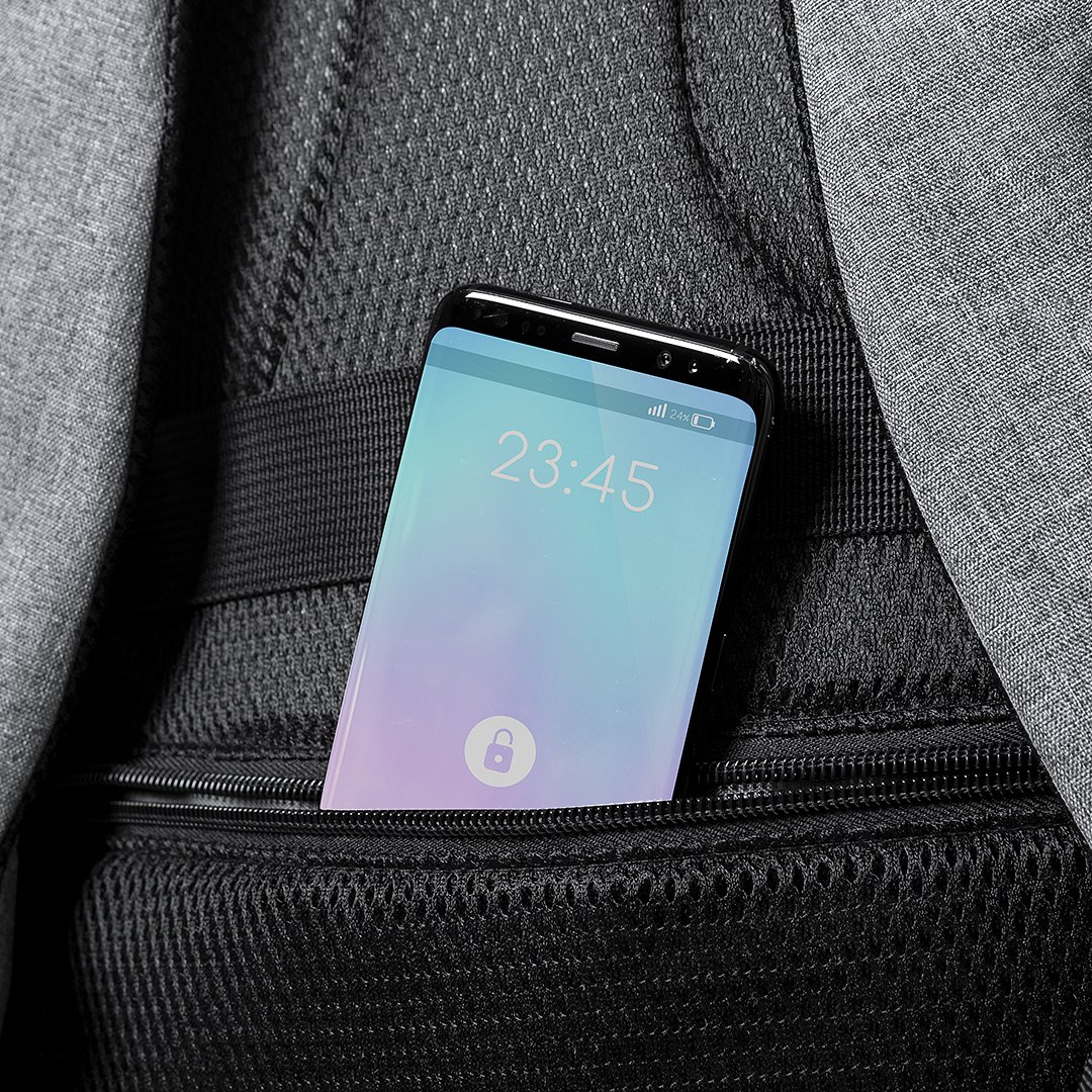 Anti-Diebstahl Rucksack Idman