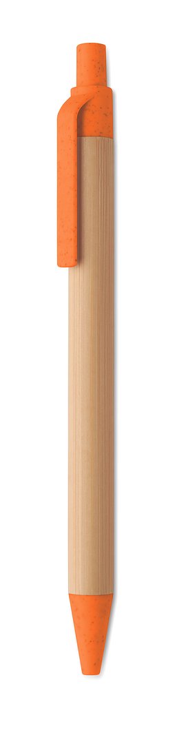 Druckkugelschreiber mit Bambus Lütholfan