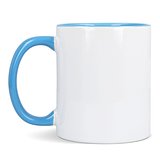 Oslo Sublimationsbecher farbig innen & Griff 300ml Oleyca