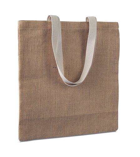 Jute Einkaufstasche Wale