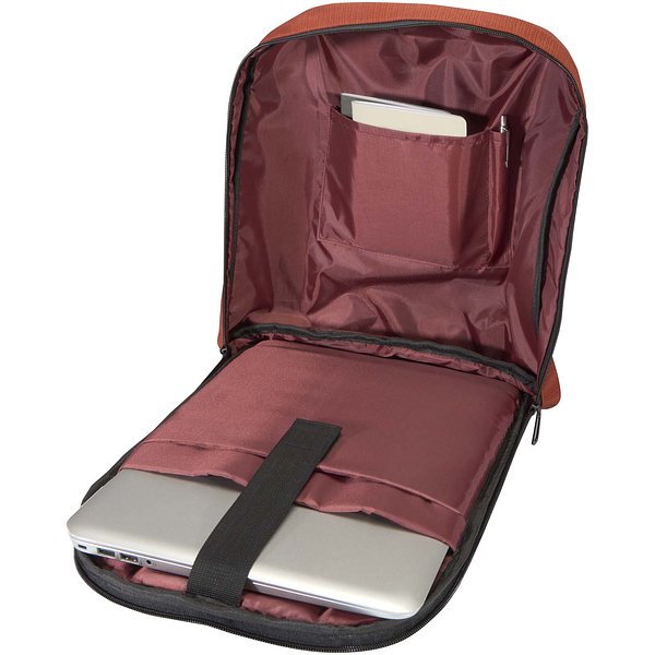 15" GRS Laptop-Rucksack aus recyceltem Material mit Diebstahlschutz 10L - Nollandia