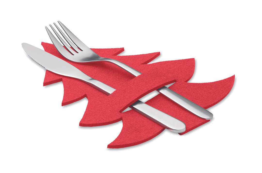 Besteckhalter-Set RPET-Filz Adivich