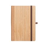 A5-Notizbuch mit festem Einband aus Bambus- und Korkblättern Itlitas