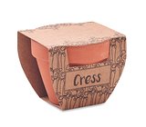 Terrakotta-Topf Kresse Truellixc