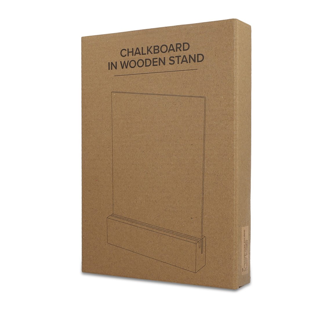 Kreidetafel im Holzständer Waregulin