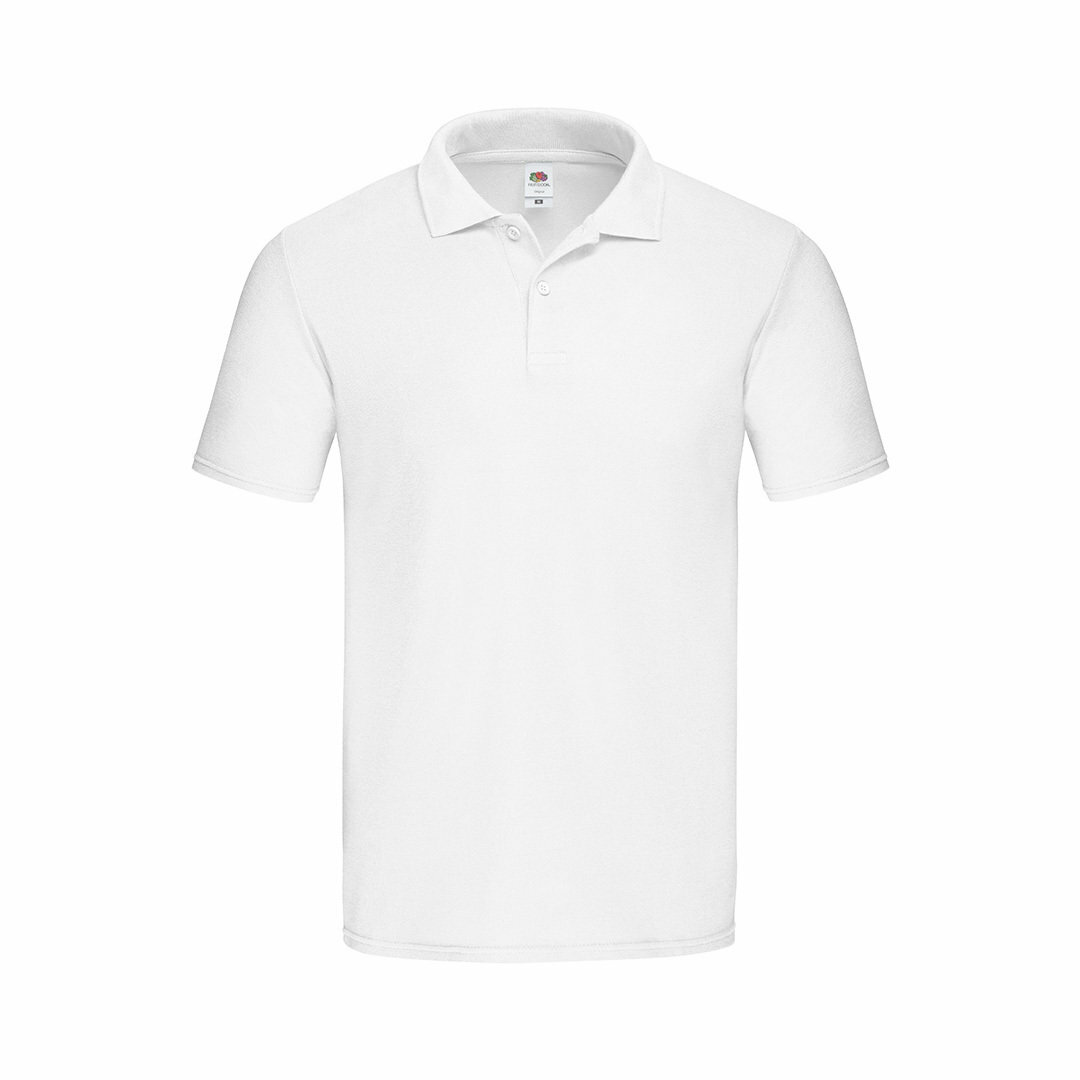 Erwachsene Weiß Polo-Shirt Idnal
