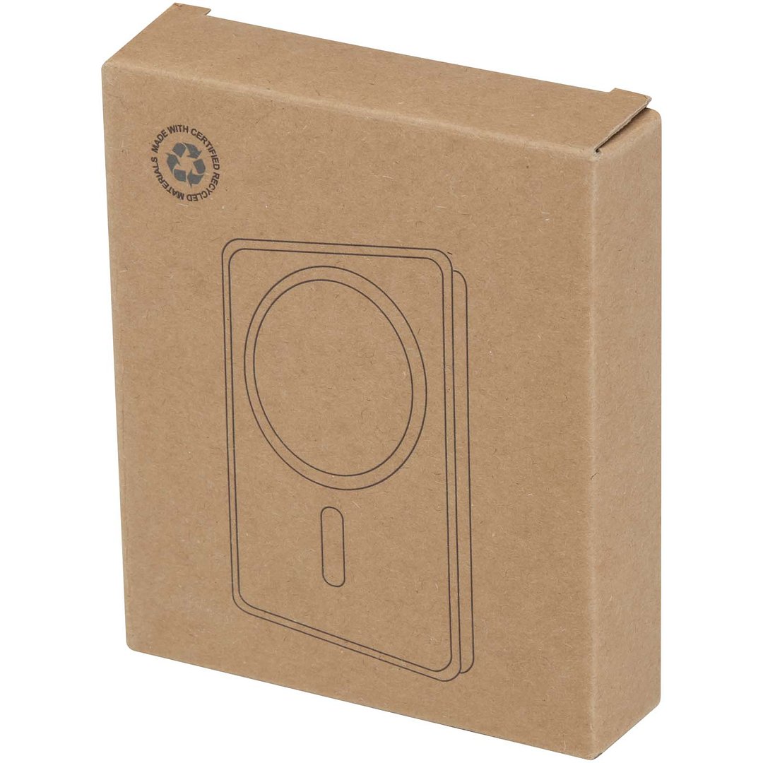 15 W 10.000 mAh magnetische kabellose Powerbank mit 20 W PD aus recyceltem Kunststoff - Ittan