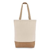 Baumwoll-Jute Tragetasche OEKO-TEX® 41 x 13 x 41cm 320g/m² Adaltik