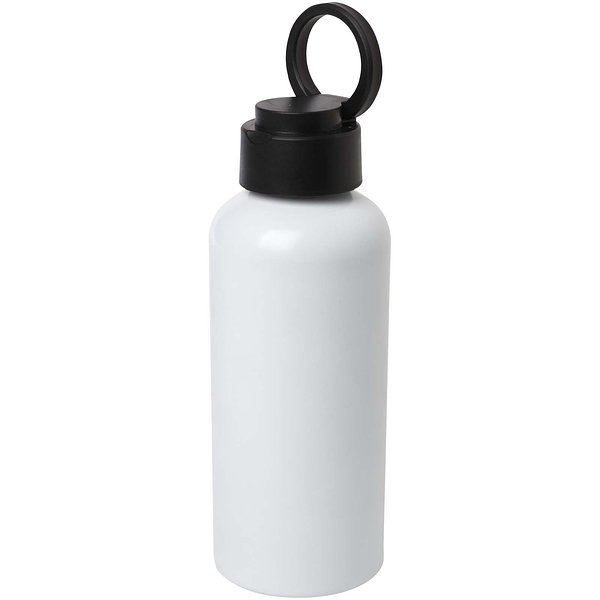 600 ml RCS-zertifizierte Wasserflasche aus recyceltem Aluminium mit RPET-Deckel - Ylana