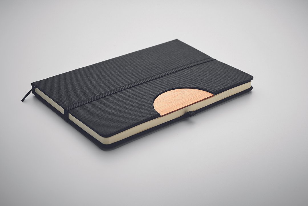 DIN A5 RPET Notizbuch, liniert Mengaull