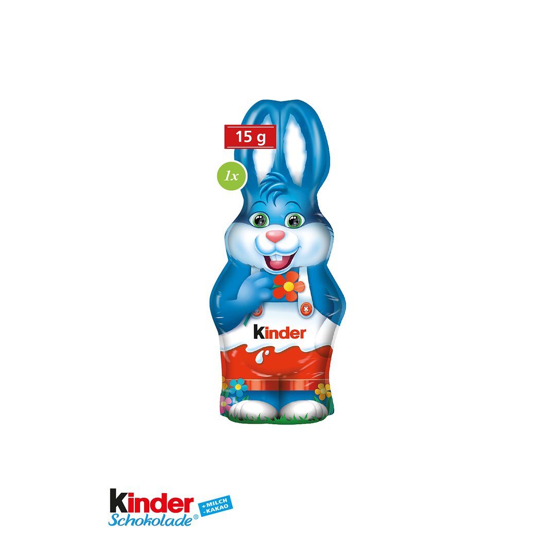 Kinder-Schokolade „Harry Hase“
