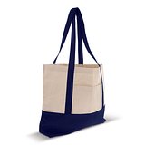 Strandtasche Baumwollsegeltuch OEKO-TEX® 280g/m² 42x10x30cm Lixali