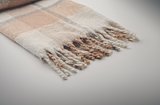 Karierte Mohair-Decke Nathli