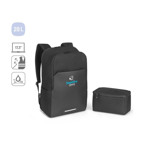 2-in-1-Rucksack mit Thermotasche, die zusammen oder separat verwendet werden können Loldivia