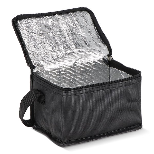 R-PET 6 Dosen-Kühltasche Non Woven 20x 13 x 12,5cm 75g/m² Veili