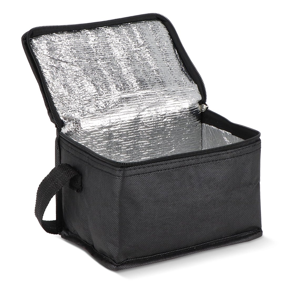 R-PET 6 Dosen-Kühltasche Non Woven 20x 13 x 12,5cm 75g/m² Veili