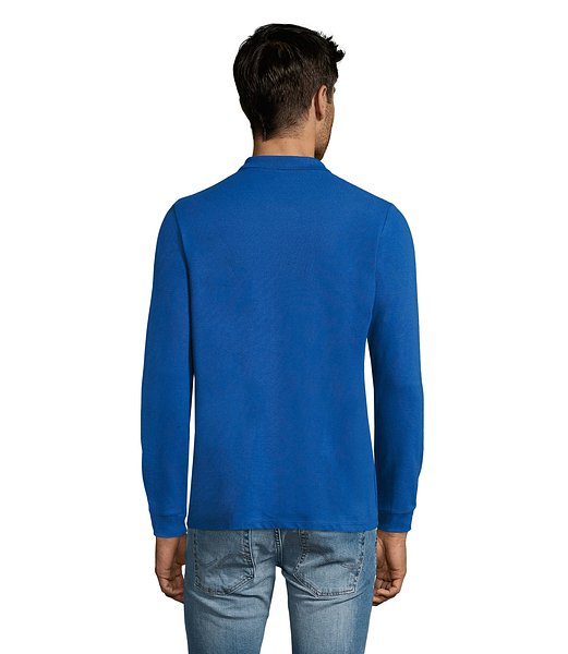 Männer Long-Sleeve Polo 180g Cilgian