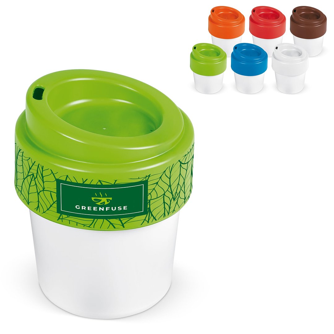 Heiß-aber-cool Kaffeebecher mit Deckel 240ml Emengli