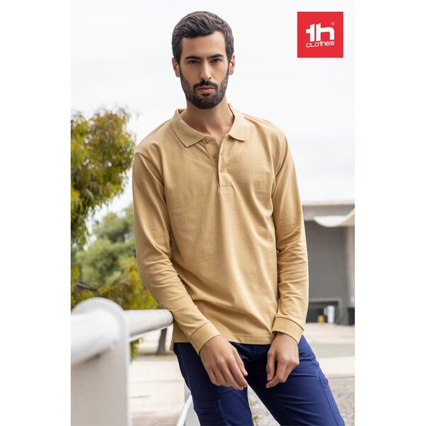 Herren Langarm-Poloshirt Fadicha