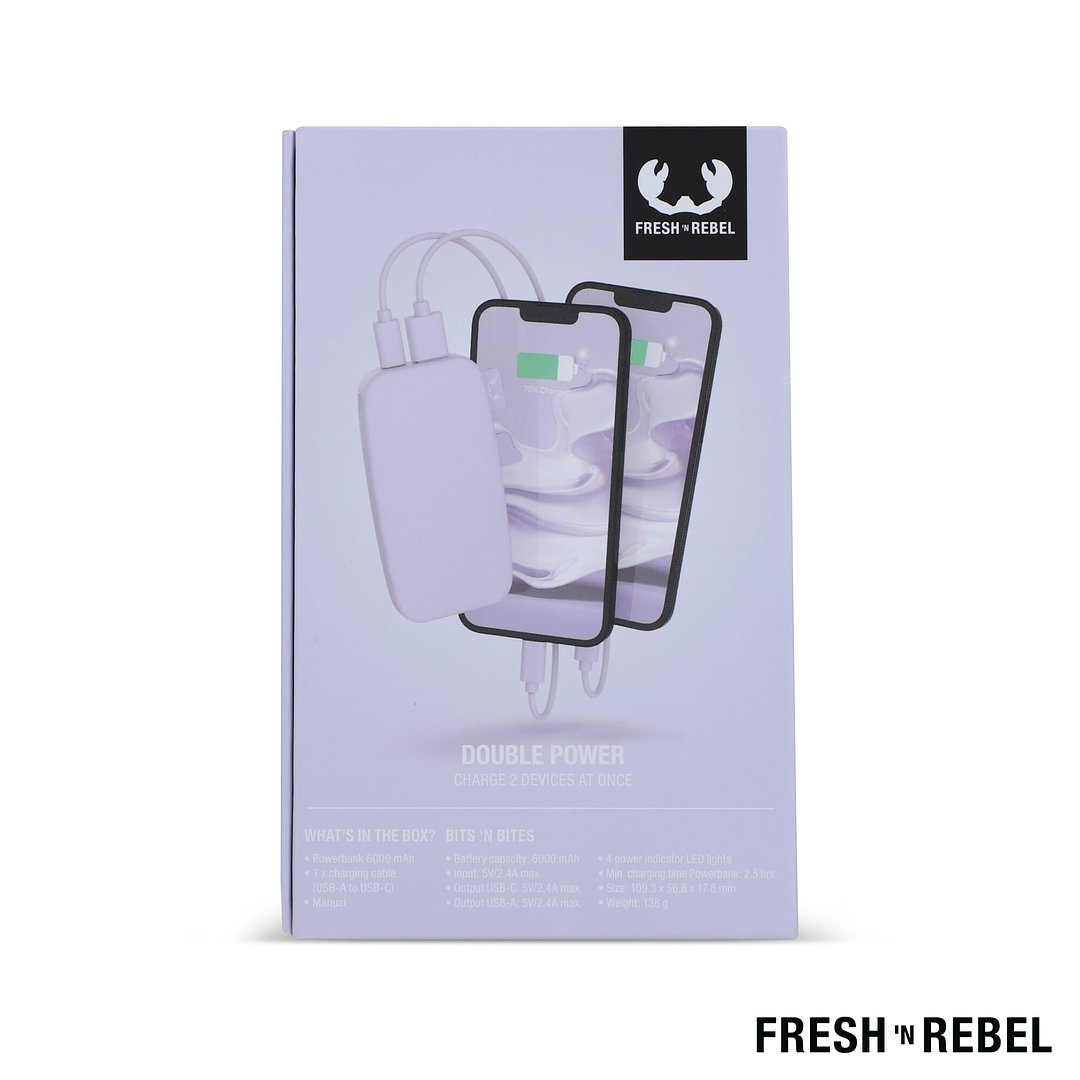 Powerbank 6.000mAh USB-C Walurer