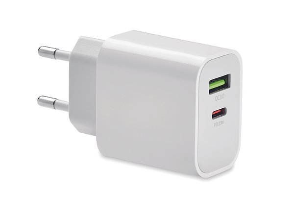 18W 2-Port USB-Ladegerät EU-Ste Regiuat