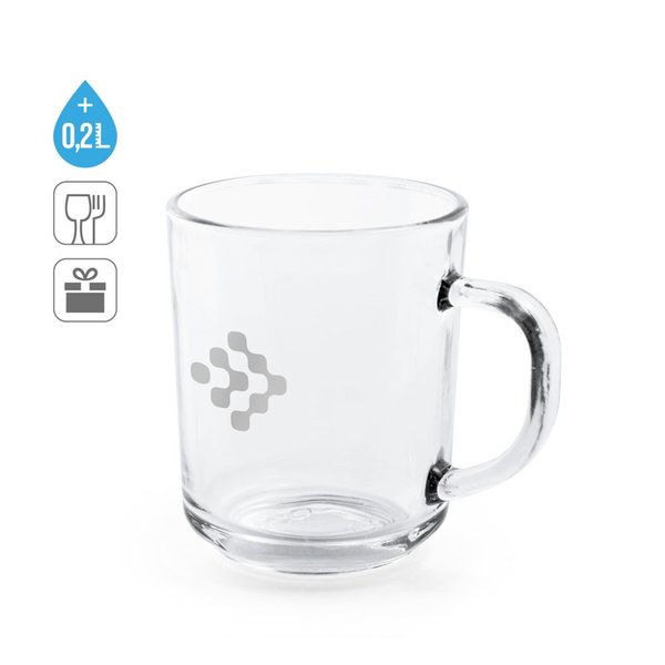 Tasse aus Glas 230 ml Walbri