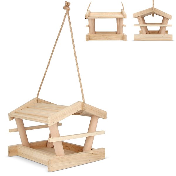 Vogelfutterhaus aus Holz Orsiccer