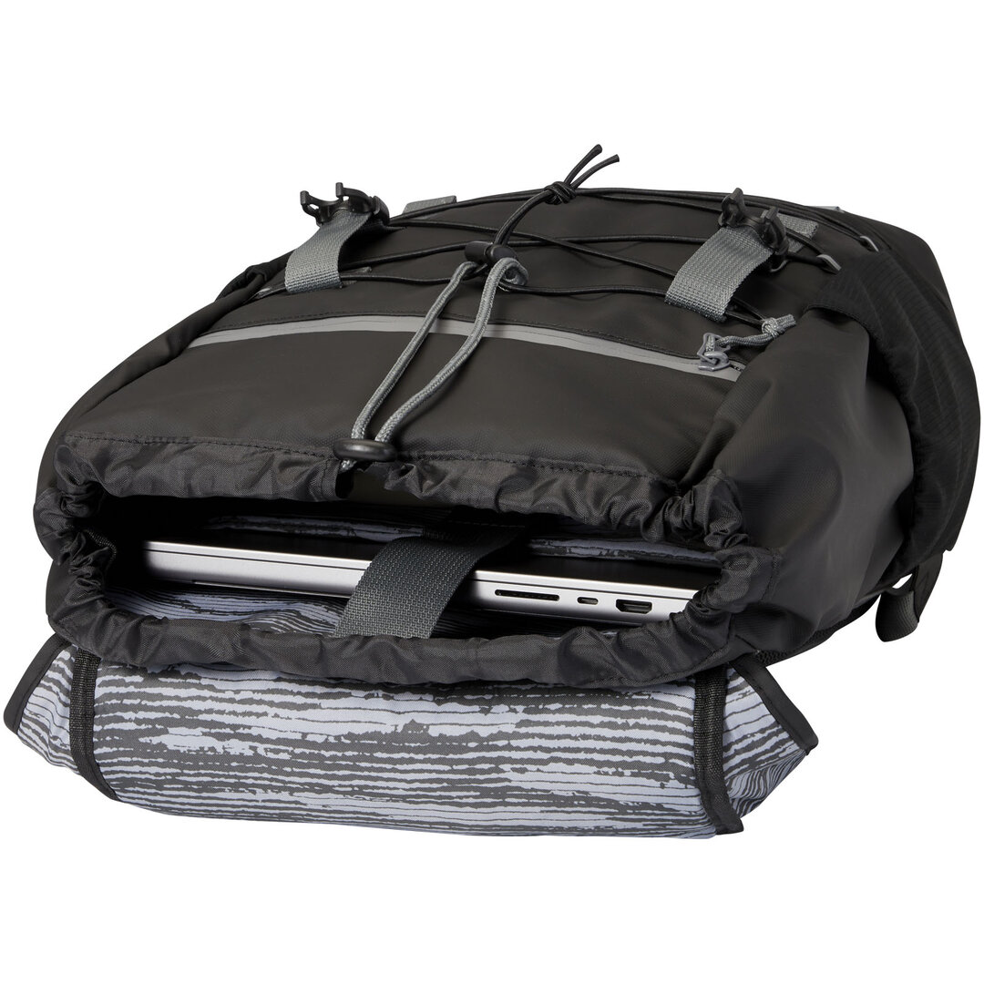 15,6" GRS recycelter wasserabweisender Laptop-Rucksack 23 L - Giana