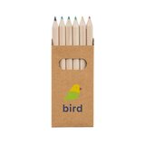 Buntstift Schachtel mit 6 Buntstiften Leycila