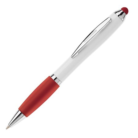 Kugelschreiber Hawaï Stylus weiß Fenjasco