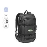 Laptop-Rucksack aus 900D recyceltem Polyester, hohe Dichte, mit wasserfesten Beschichtung und Futter aus 210D recyceltem Polyester Maramudy