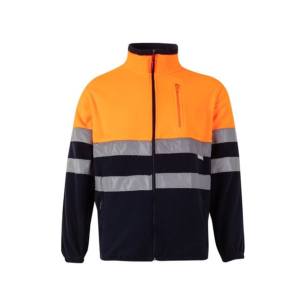 Zweifarbige Fleecejacke (280g/m²), aus Polyester (100%) Altiat