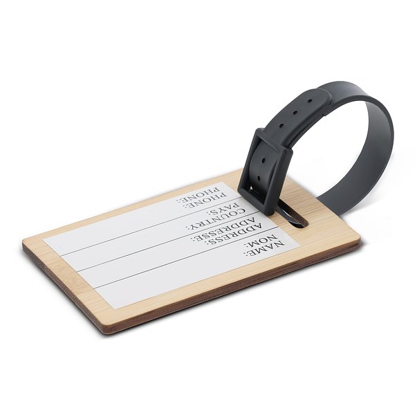 Kofferanhänger aus Bambus Luonglixn