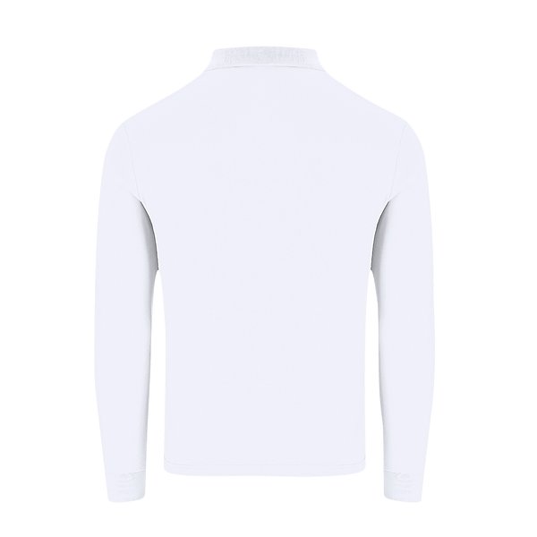 Erwachsene Weiss Polo-Shirt Idlot