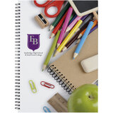 A4 Notizblock mit Hardcover und Spiralbindung - Loregn